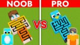 NOOB vs PRO: MAZE INSIDE BODY House Build Challenge In Minecraft!