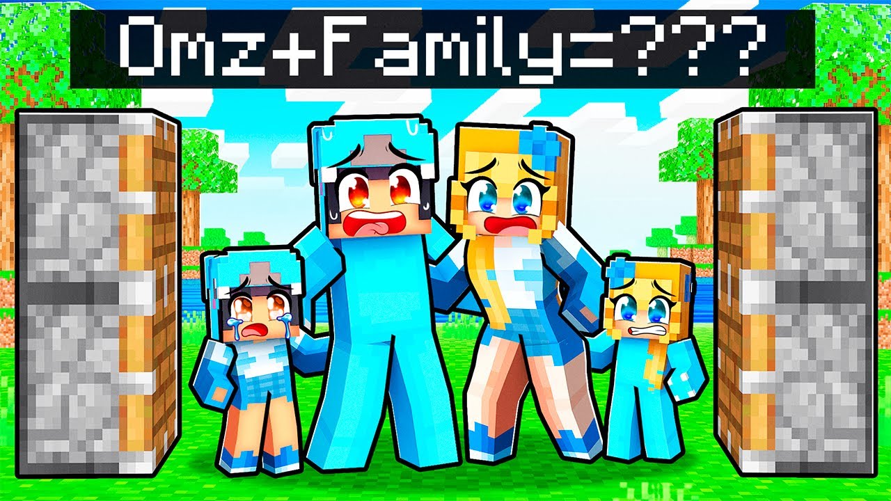 Omz + Family = ??? In Minecraft! - Minecraft videos