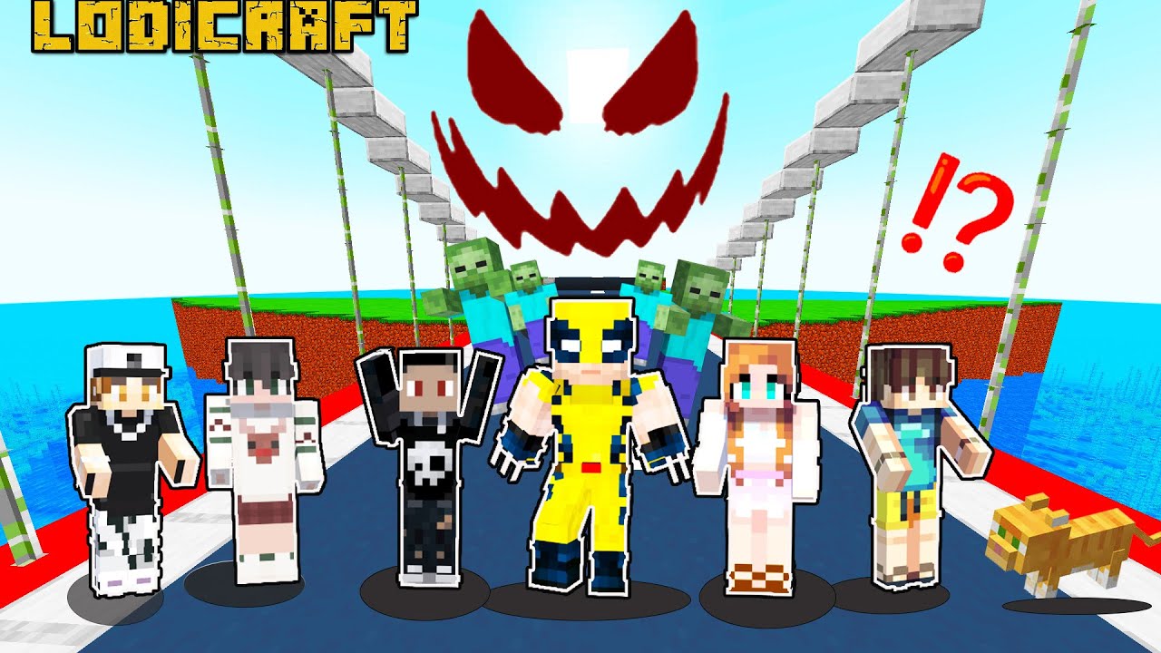 Playing Minecraft As A Protective Wolverine Tagalog Minecraft Videos