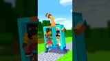 Quadro Steve!!!??? – Alex and Steve #minecraft #shorts