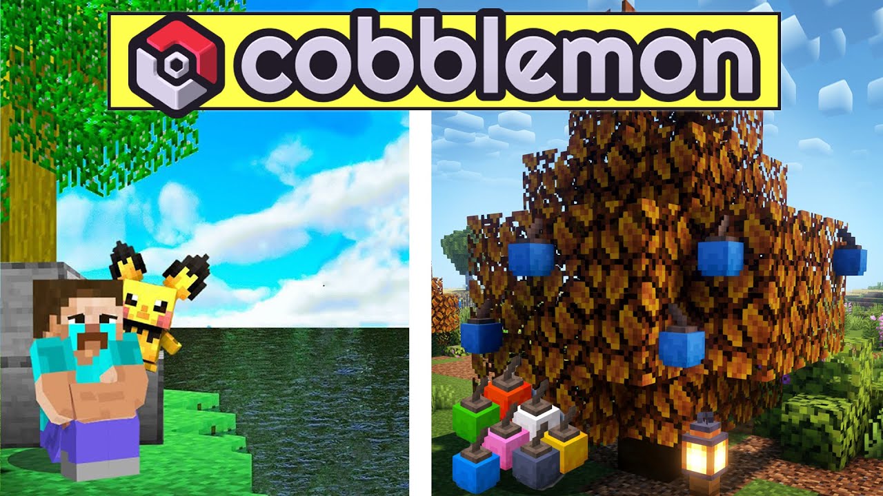 Survive in Cobblemon DANGER WORLD ( Minecraft Pokemon) - Minecraft videos