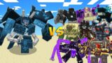 THE IMMORTAL vs ALL MINECRAFT BOSSES