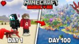 We Survive 100 Days in DRAGON vs VIKINGS in Hardcore Minecraft (HINDI) …. @MaihuMogambo