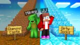 Which STAIR Will Mikey and JJ Choose in Minecraft? (Maizen)